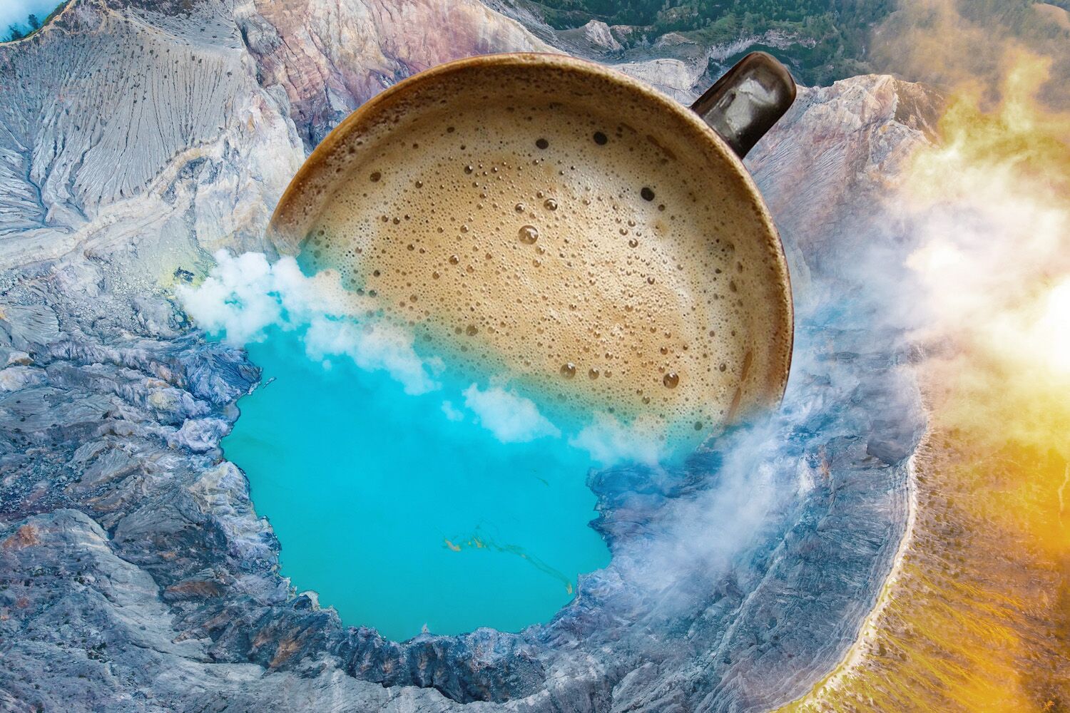 The Surprising Link Between Coffee Bubbles and Volcanic Disasters