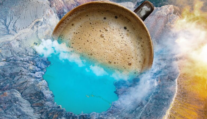 The Surprising Link Between Coffee Bubbles and Volcanic Disasters