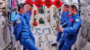 There are three other Chinese astronauts in trouble in space