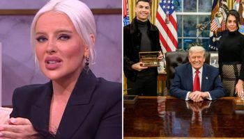 “It can only make us ashamed.” Filipa Torrinha Nunes 'relentless' with Cristiano Ronaldo after meeting with Trump