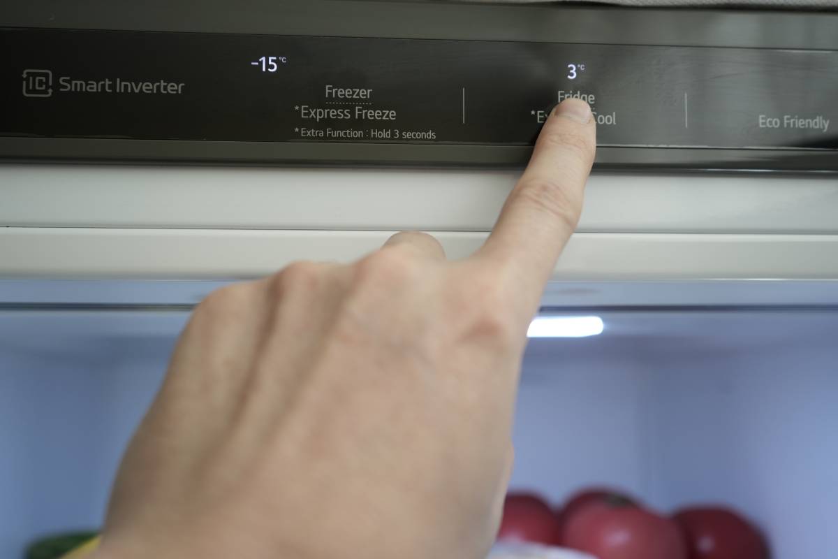 freezer temperature adjustment that does not freeze