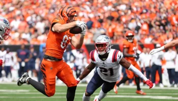 Bengals x Patriots AO VIVO: link para assistir online à NFL 2025/26 image