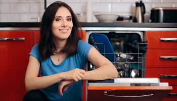 Ways to deal with bad odors Soak your dishwasher filter in it and go to sleep. In the morning, install it in the dishwasher and the fresh and fruity scent will linger for a long time. A home remedy for a nice smell in the dishwasher