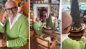 Rui Oliveira 'catches' Manuel Luís Goucha in the Christmas decorations: “What is this!?”