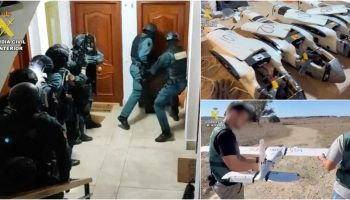 Guardia Civil dismantles network that used drones to transport drugs between Morocco and Spain