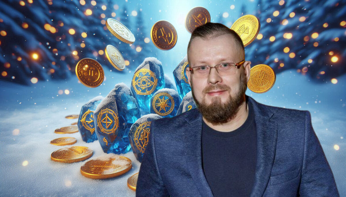 Horoscope runes November 2025, with master Vechersky. Laguz brings spiritual connections, Fehu fuels the card, Thurisaz brings challenges