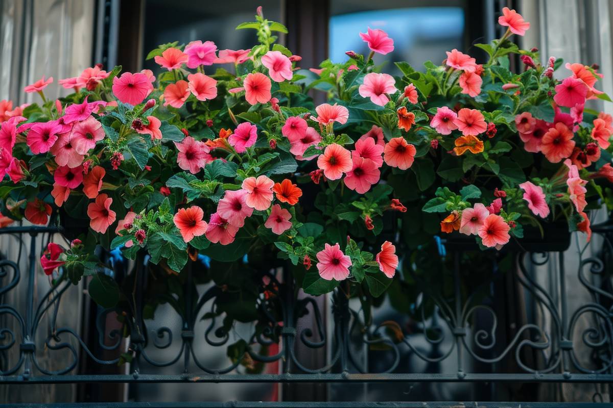 hibiscus on the balcony, a plant that does not like the cold