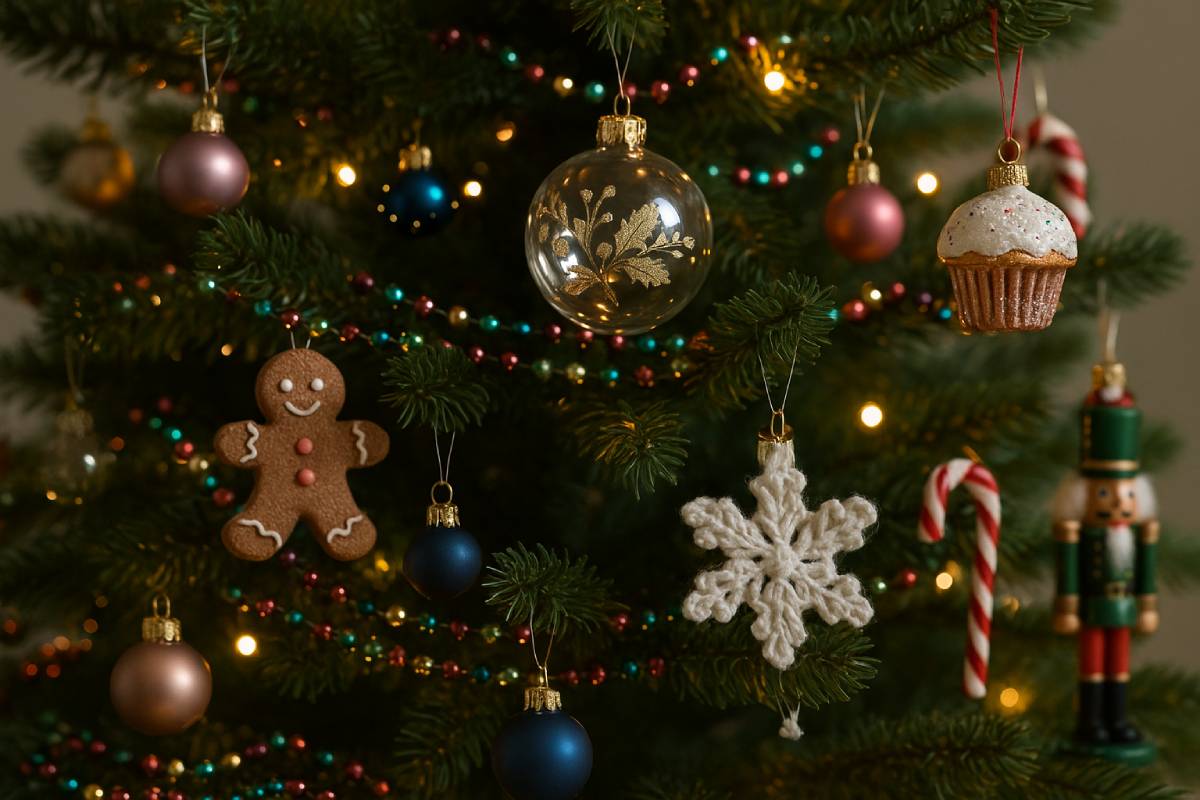 Christmas tree decorations 2025 in the living room 