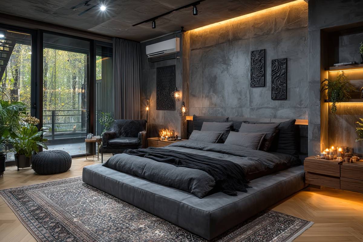 bedroom lighting with LED strips