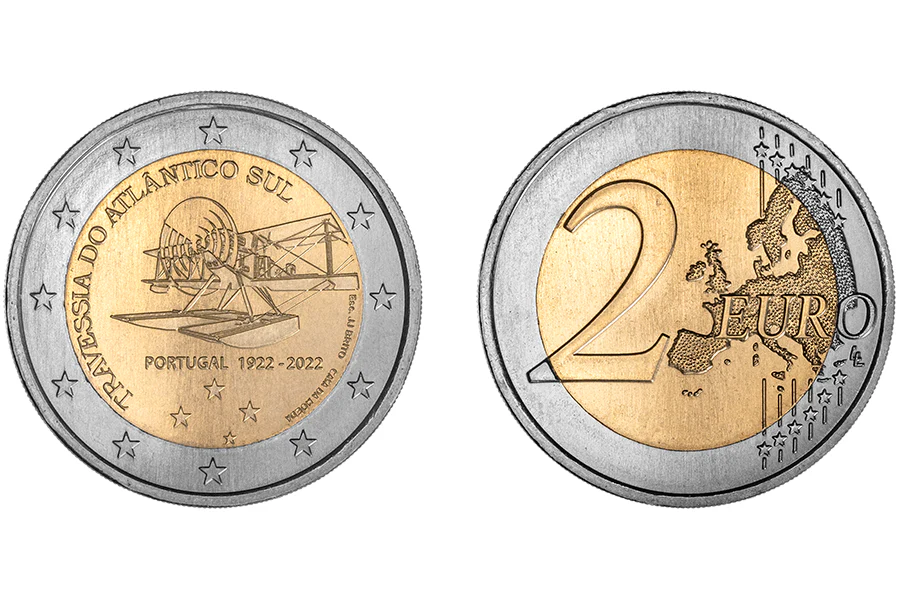 These are the Portuguese 2 euro coins that are worth “gold” (and are in wallets all over the country)