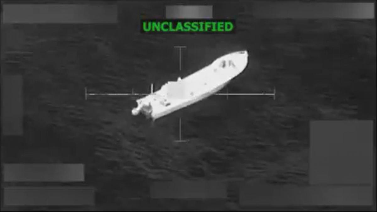 "The homeland is protected": the US announces the bombing of two new vessels in the Pacific that leaves six dead