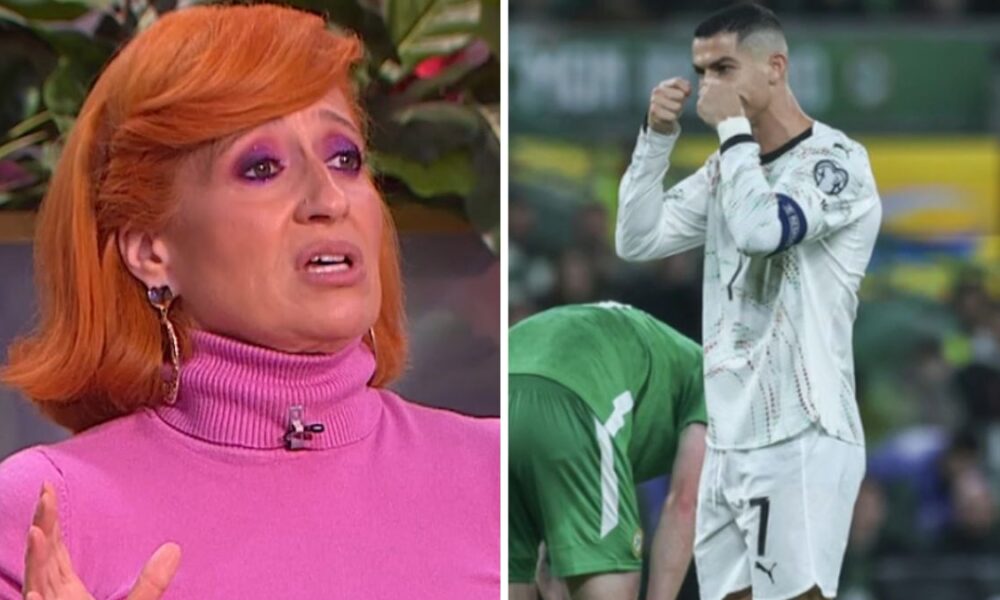 “I think it’s unacceptable.” Joana Latino criticizes Cristiano Ronaldo after his attitude on the field