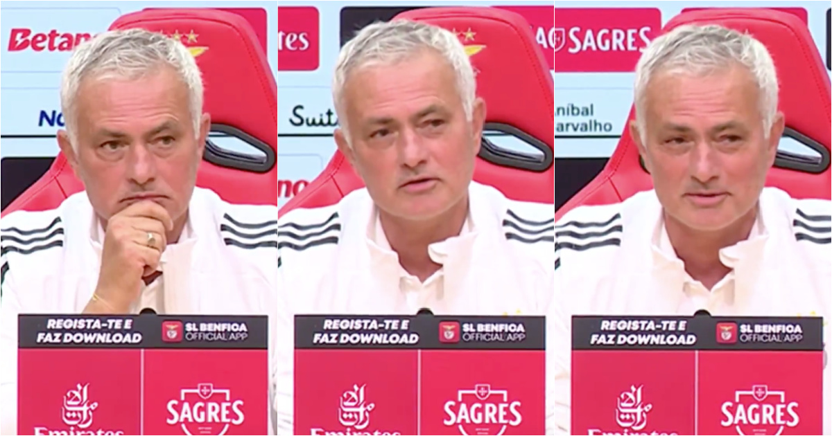 José Mourinho reveals concern about CMTV reporter Pedro Neves de Sousa