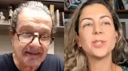 Juca Kfouri faz comentário machista e é repreendido por Domitila Becker ao vivo image