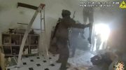 Thief seeks refuge in the attic but ends up falling on SWAT agents