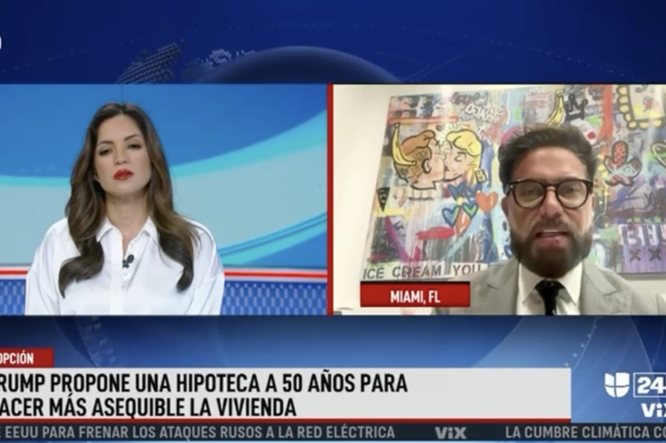 Luís Gomes warns at Univision that Trump checks could be expensive [vídeo]