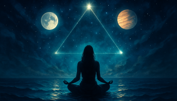 Grand Water Trine – November 17, 2025: Sun-Jupiter-Saturn can reactivate your FEAR from the past. Ritual of emotional RELEASE