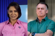 Michelle Bolsonaro and Jair Bolsonaro