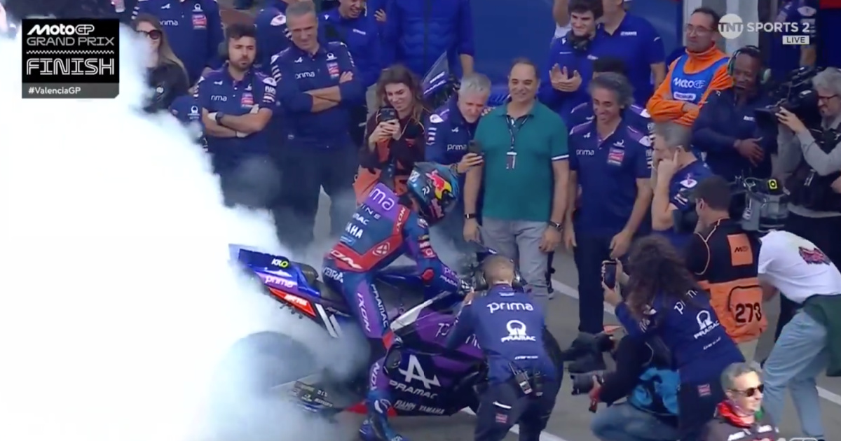 Miguel Oliveira said goodbye to MotoGP in Valencia