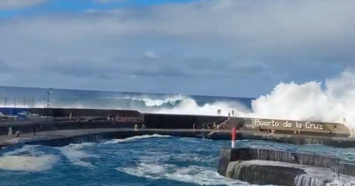 Giant waves caused tragedy in Tenerife
