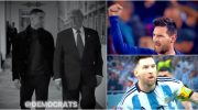 Democratic Party uses Messi as a response to Ronaldo's video alongside Trump