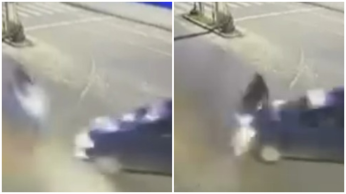 Motorcyclist injured after being hit by car that fled in Cruzeiro do Sul
