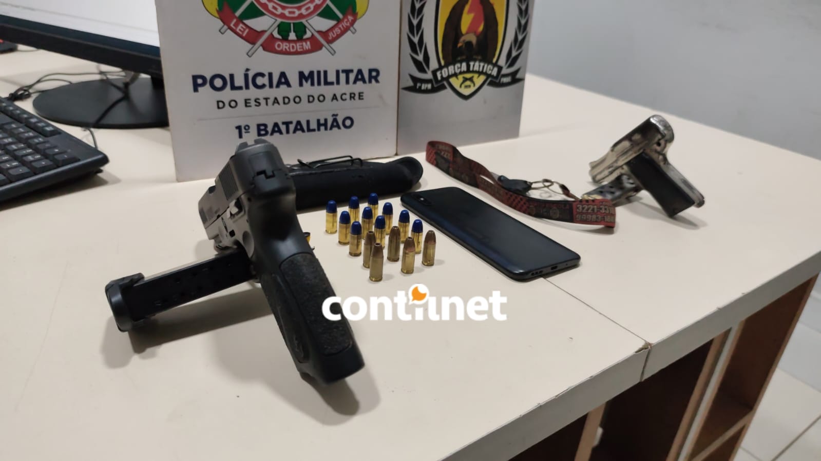 1st BPM tactician arrests armed man and prevents possible criminal attack in Rio Branco