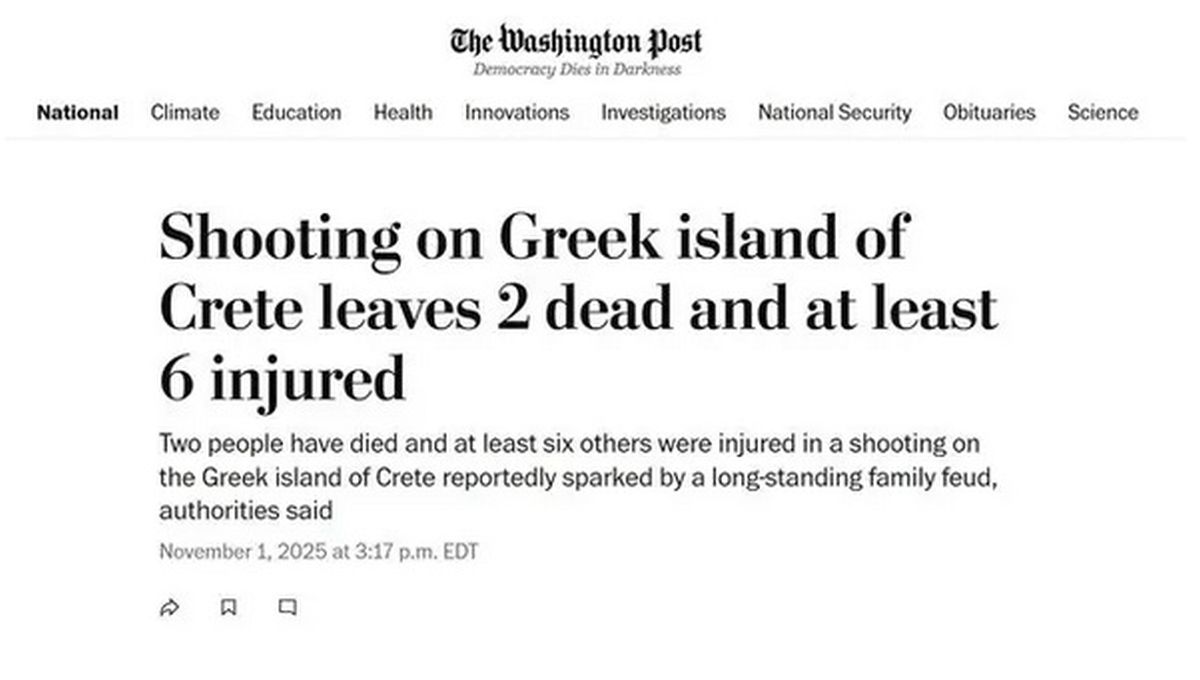 The massacre in Vorizia is a topic in the international media