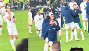 Rúben Dias and Bernardo Silva were involved in a verbal confrontation with fans after defeat