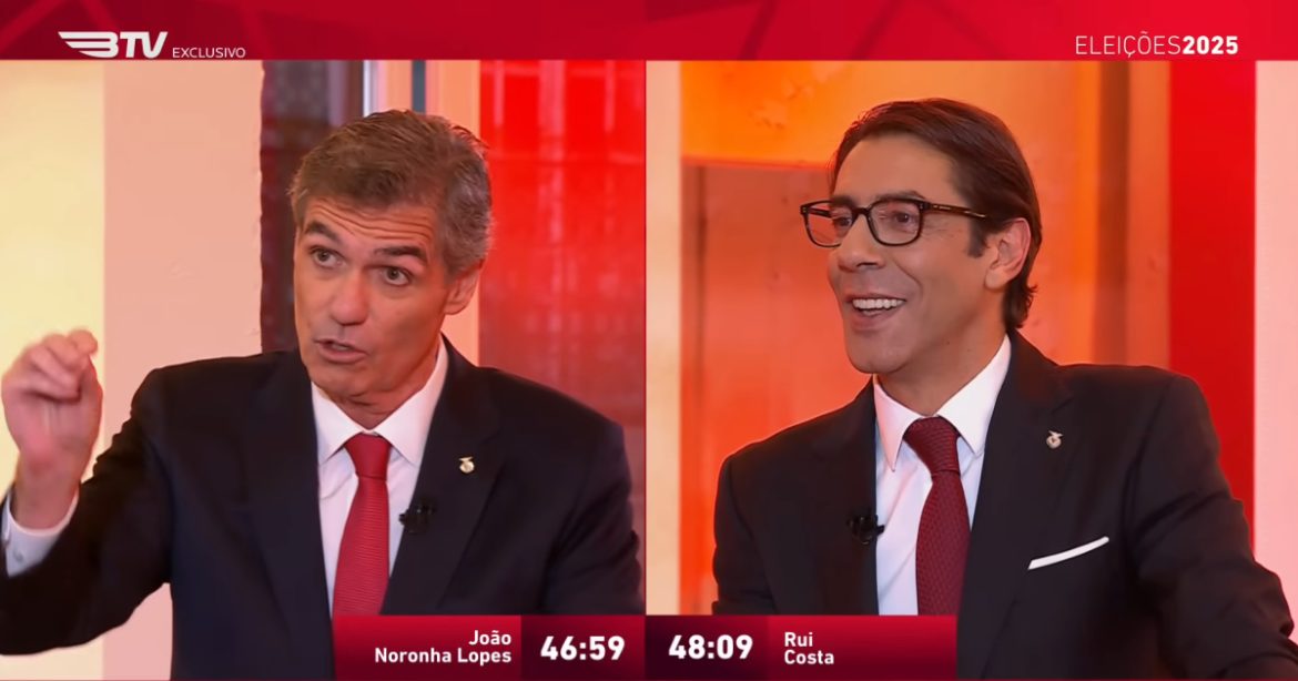 Rui Costa and Noronha continued insulting off-screen: “You are a compulsive liar”
