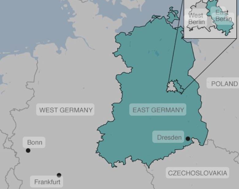 The woman who crossed the Berlin Wall hidden in a trunk