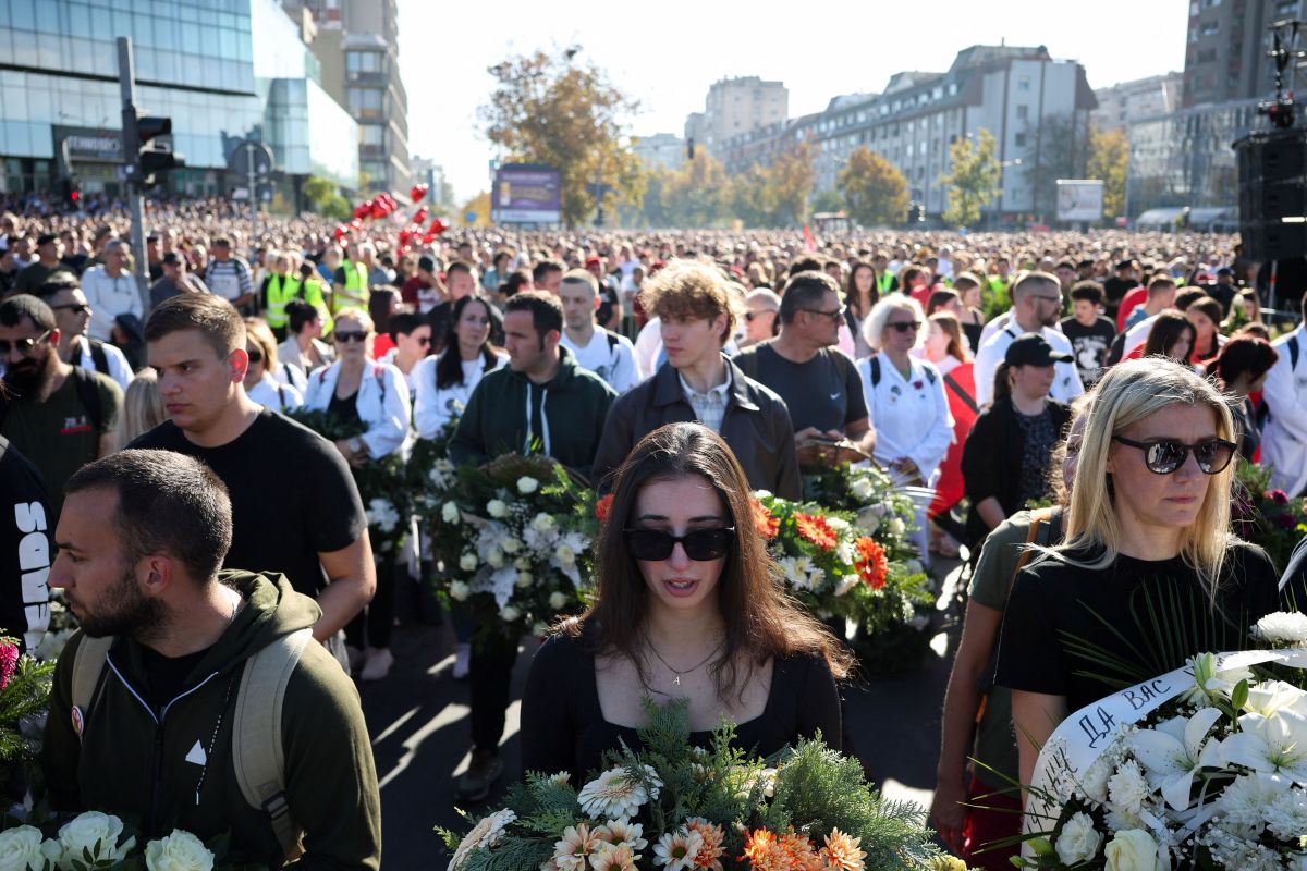 Serbia: Global flood on the anniversary of the train accident
