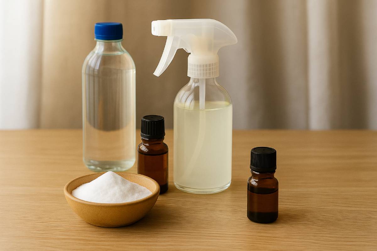 ingredients to deodorize fabrics without chemical agents