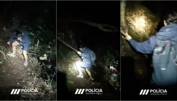 Tourists get lost in the mountains of Madeira and are saved in an emergency operation by the PSP