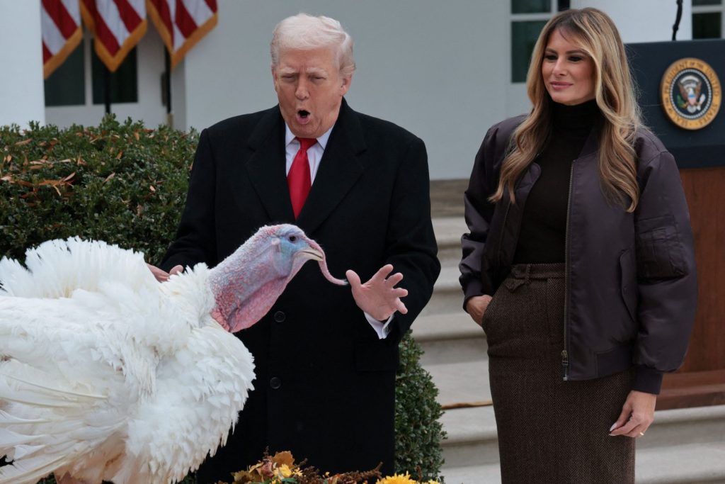 USA: The turkeys that survived the Thanksgiving dinner - Zelensky on the plate of the day?