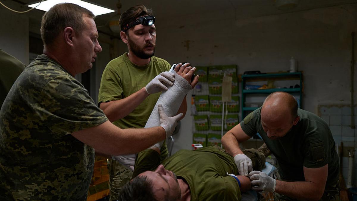 'Coffin on wheels' rescues wounded Ukrainian soldier trapped in death zone for 33 days