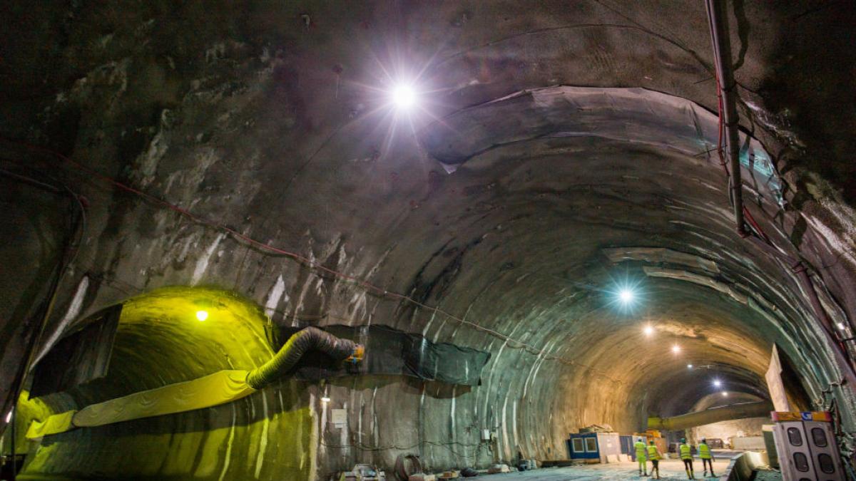 The longest underground connection in the world at 1,400 meters deep provides a key milestone