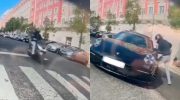 Video shows thieves stealing a Rolex watch in broad daylight in the center of Lisbon
