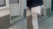 Video reveals desolate scene when opening the door of a beauty salon in Fernão Ferro
