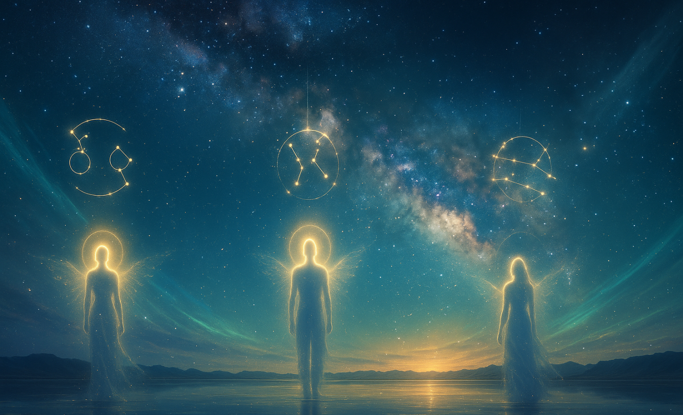 3 SIGNS with an AURA touched by DIVINITY. Find out what their role is if you meet them in your LIFE