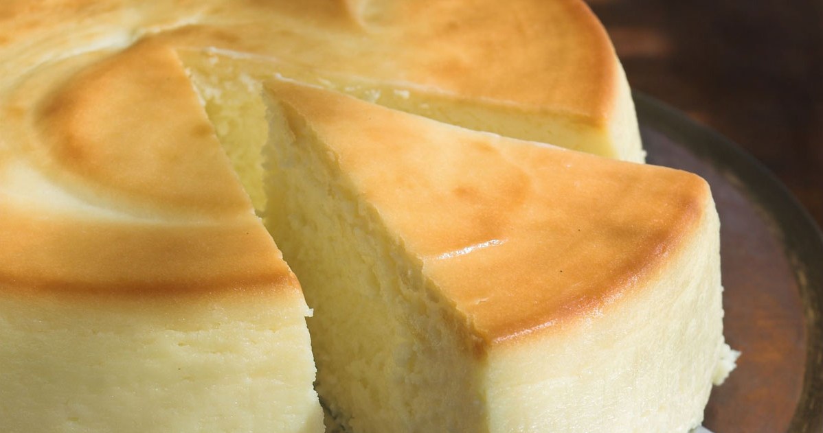 Bake the cheesecake at exactly this temperature. It will be tall and will not crack