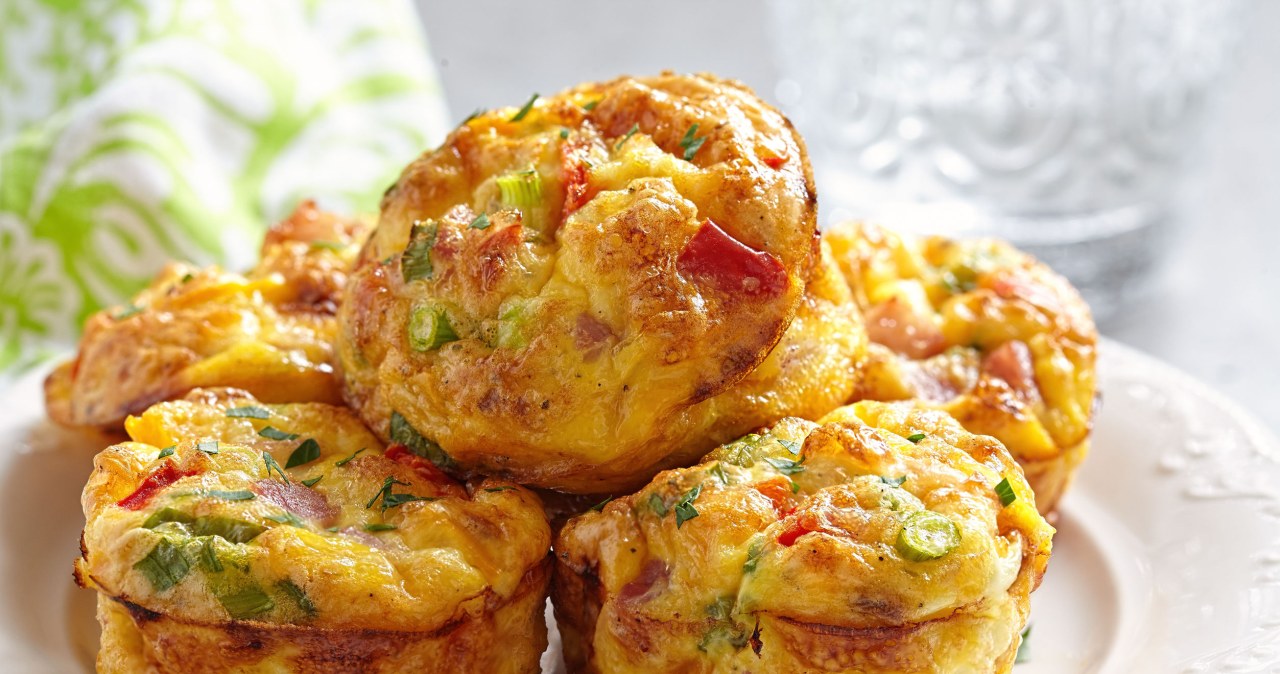 Egg muffins are perfect for New Year's Eve