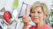 ​This is the best makeup for a 50-year-old woman. Conceals wrinkles and "opens the eye"