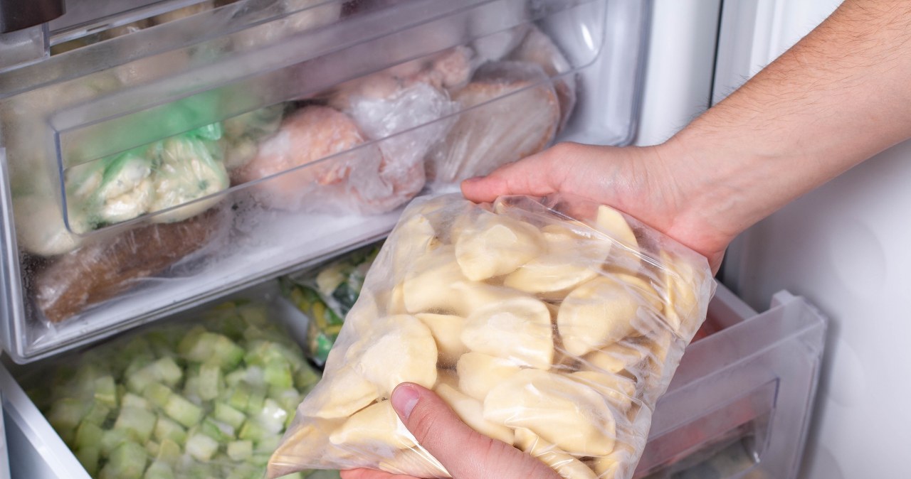 This is the only right way to freeze dumplings. They will not stick together or crack