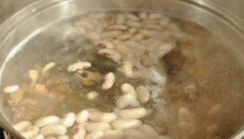 A masterful recipe for cooking beans. It will not fall apart and will be easier to digest