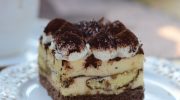 If you like tiramisu, make this cake for Saturday. Guests will ask for the recipe