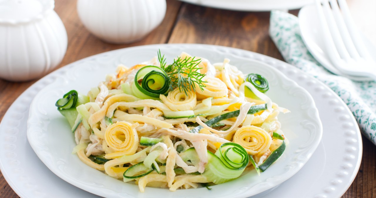 Paseczkowa salad impresses guests. They always ask for the recipe