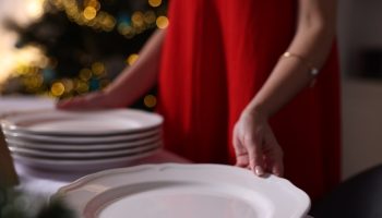 On December 24, put it under your plate. You won't be short of money next year