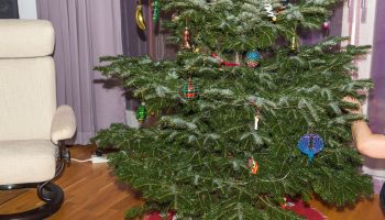 Don't buy a Christmas tree stand like this. It will be unstable and impractical