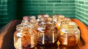 Where to throw away the jar of preserves? Certainly not for a glass container